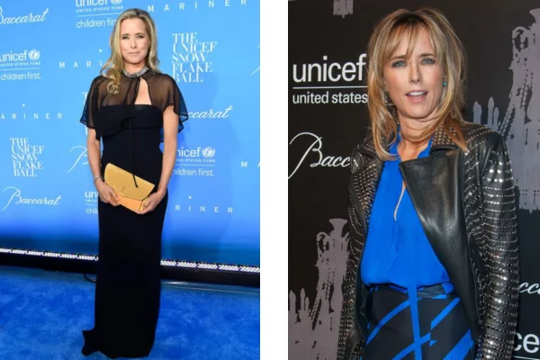 Tea Leoni 2023, Tea Leoni 2023 awards, Tea Leoni 2023 philanthropy, Tea Leoni upcoming projects, Tea Leoni Death of a Unicorn