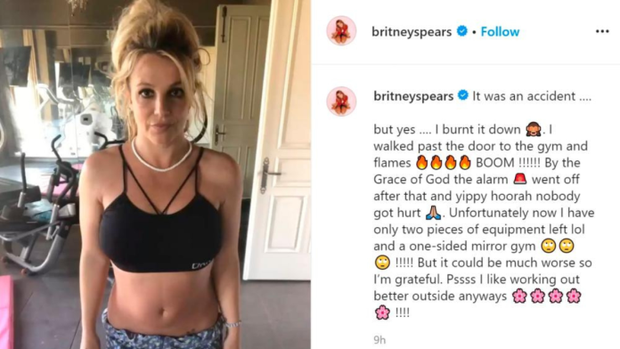 Britney Spears fire accident, Britney Spears burns hair, Britney Spears fireplace mishap, Britney Spears eyebrows singed, Britney Spears almost burnt face, Britney Spears fireplace explosion, Britney Spears burns eyelashes, Britney Spears dangerous accident, Britney Spears fire incident 2024