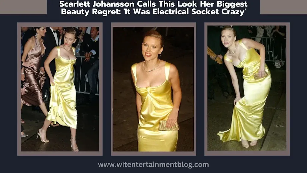 Scarlett Johansson Beauty Regret: ‘It Was Electrical Socket Crazy