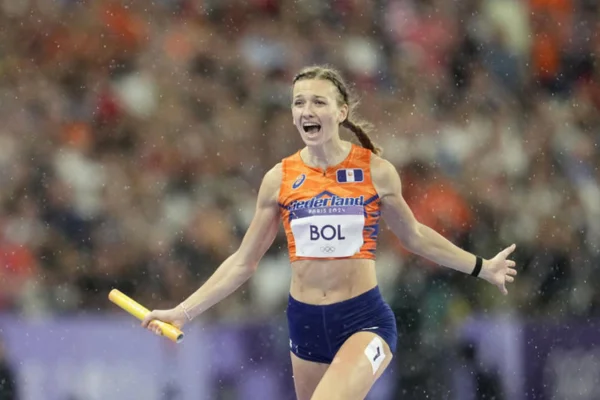 Femke Bol Olympic Gold, 2024 Paris Olympics, 4x400-meter mixed relay, Dutch sprinter, Femke Bol comeback, Netherlands track and field, Eugene Omalla, Lieke Klaver, Isaya Klein Ikkink