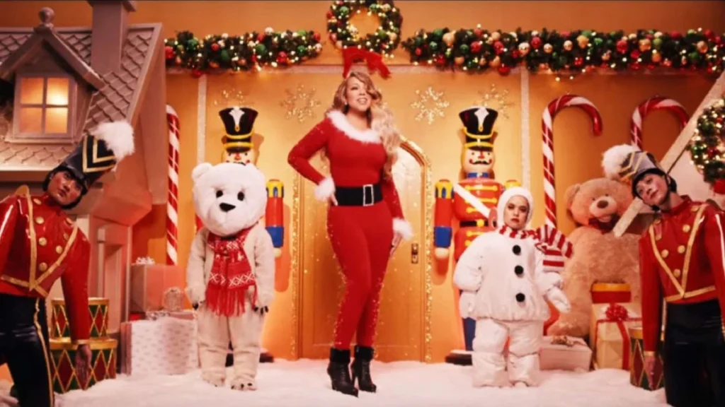 Mariah Carey Christmas, All I Want for Christmas Is You, Queen of Christmas, holiday season, Christmas specials, Christmas music, Christmas countdown, Mariah Carey merchandise, festive performances